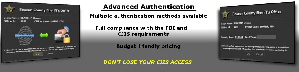 Advanced Authentication Banner
